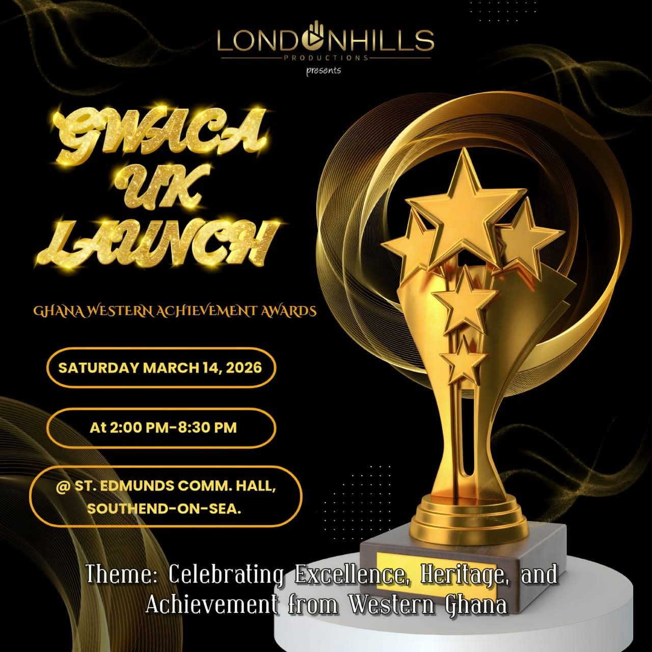 GWACA Goes Global: Ghana Western Achievement & Celebrities Awards Announces Historic UK Launch.