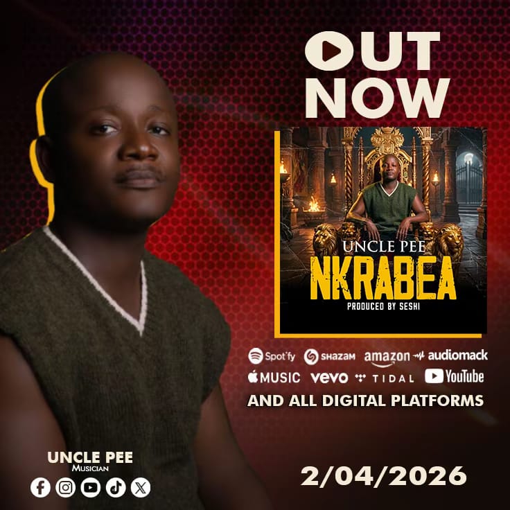 Uncle Pee Unveils “NKRABEA” — A Bold Soundtrack of Hustle, Identity, and Street Consciousness