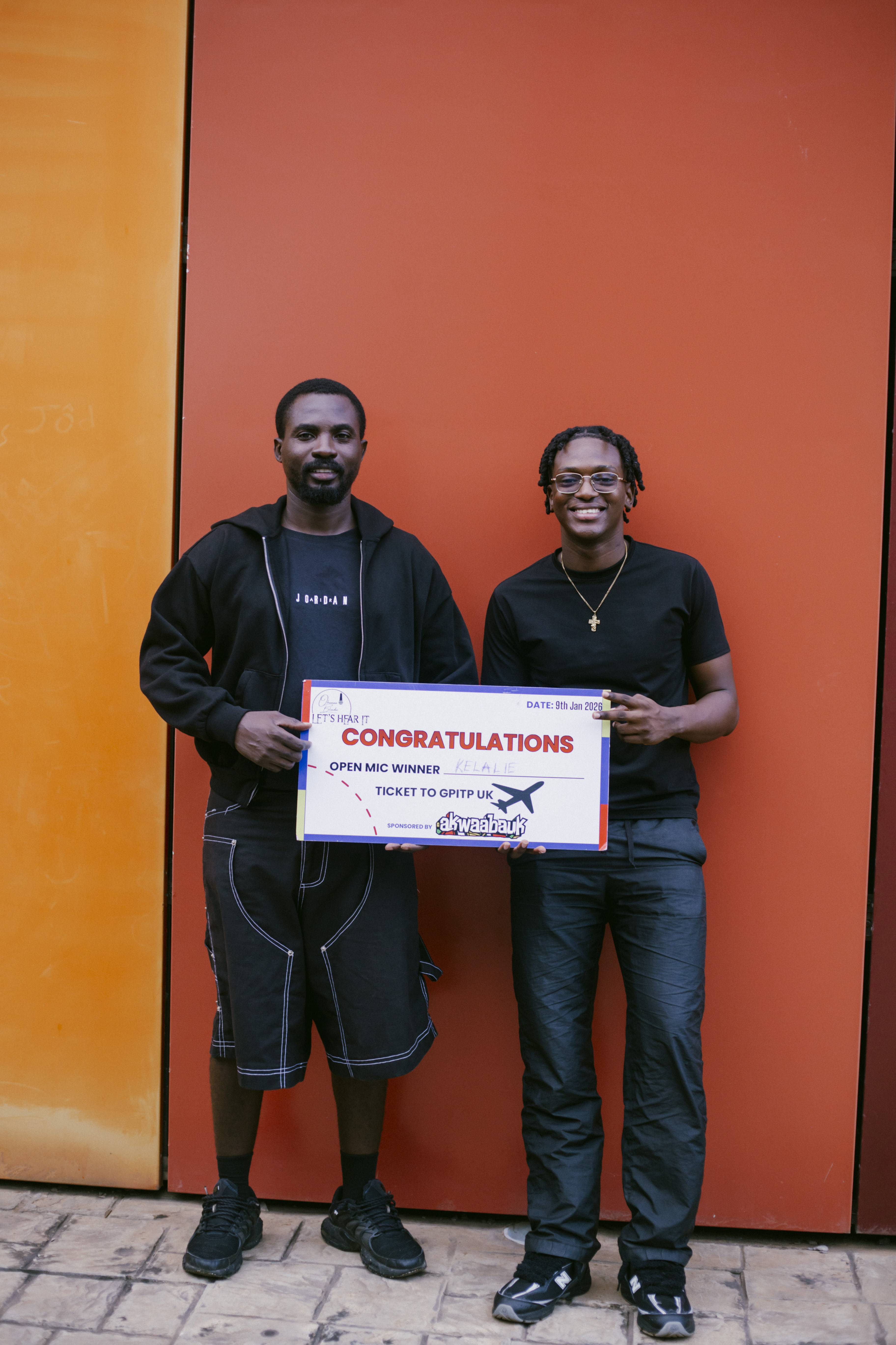 Kelalie Crowned Winner of Let’s Hear It Open Mic Competition, Earns Spot at Ghana Party in the Park 2026