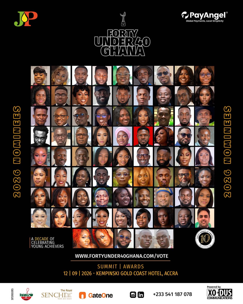 Emmanuel Aziati Named Finalist for the 10th Edition of Forty Under 40 Ghana Awards